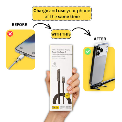 Premium Cable 240 W with Folding Stand